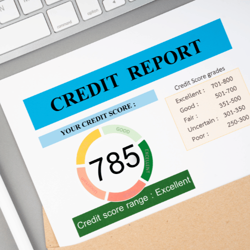 credit report score