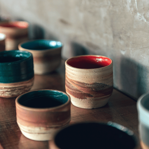 pottery pots