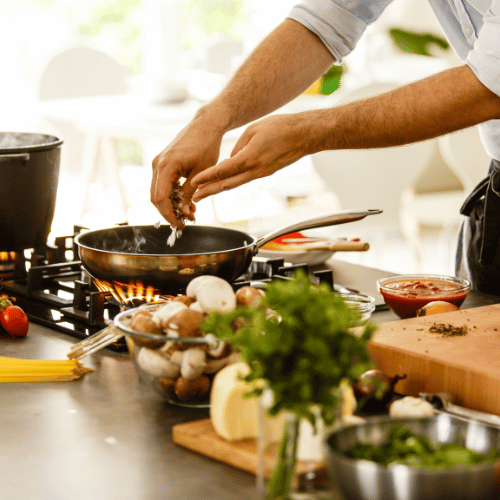 cooking at home